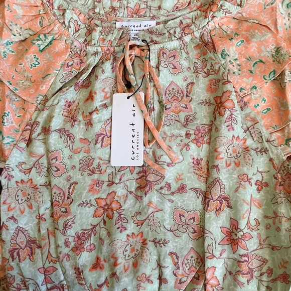 CURRENT AIR Boho Chic Floral Midi Dress - Picture 3 of 9